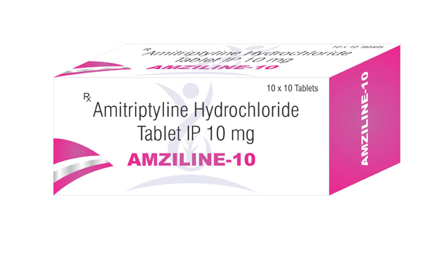 DM Pharma Amitriptyline 10/25 mg Tablets Relieve anxiety and tension